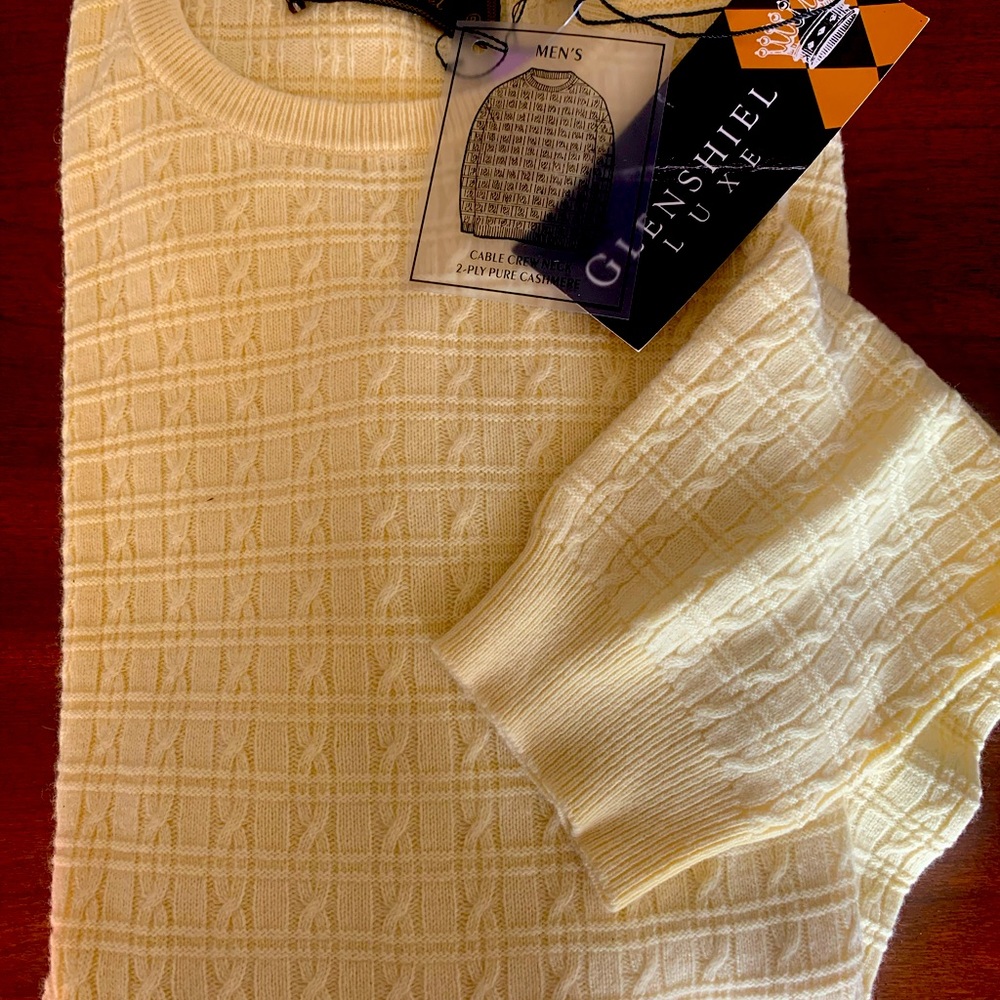 Glenshiel 2 ply cashmere sweater